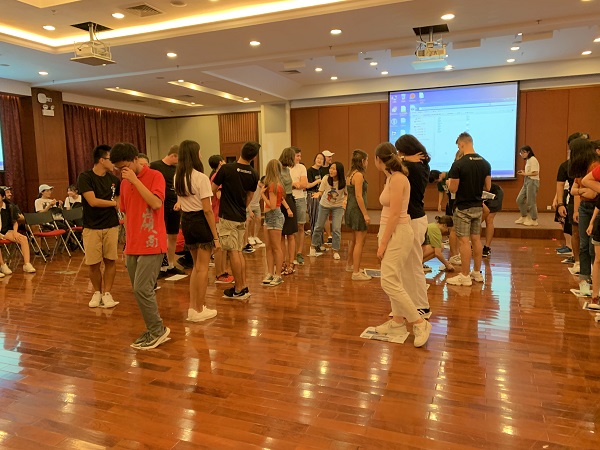 Students Playing Games
