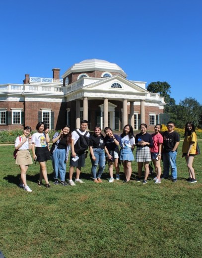 Students at Monticello