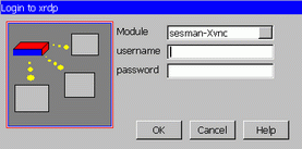 Login to xrdp