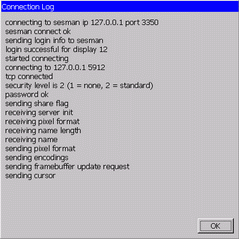 Connection Log”连接信息