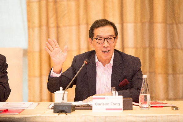 Mr. Carlson Tong, former Chairman of the Hong Kong Securities Regulatory Commission, in Speech
